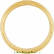 10K Yellow Gold Light Comfort Fit Band