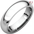 10kt Rose 06.00 mm Comfort Fit Band