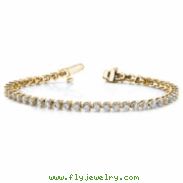 14k A Diamond tennis bracelet