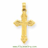 14K Cross Pendant