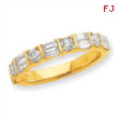 14k Diamond Band ring