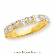 14k Diamond Band ring