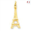 14k Eiffel Tower Charm