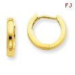 14K Gold  2.25mm Hinged Hoop Earrings