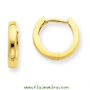 14K Gold  2.25mm Hinged Hoop Earrings