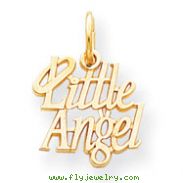 14K Gold  Little Angel Charm