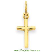 14K Gold  Small Cross Charm