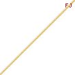 14K Gold 1.6mm Cable Chain