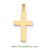 14K Gold Cross Charm