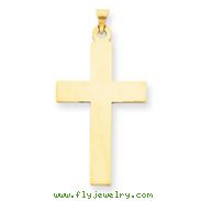 14K Gold Cross Charm