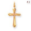 14K Gold Cross Pendant