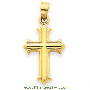 14K Gold Cross Pendant