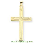 14K Gold Cross Pendant