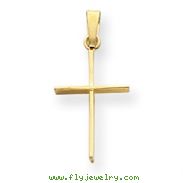 14K Gold Cross Pendant