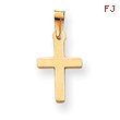 14K Gold Cross Pendant