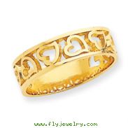 14K Gold Heart Ring