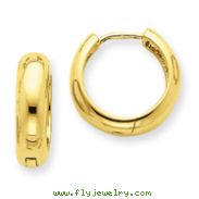 14K Gold Huggie Earrings