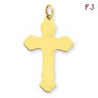 14K Gold Passion Cross Pendant