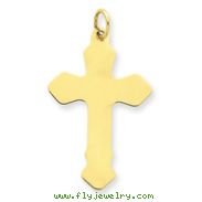 14K Gold Passion Cross Pendant