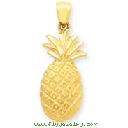 14K Gold Pineapple Charm