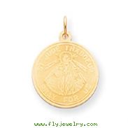 14K Gold Saint Jude Thaddeus Charm