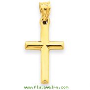 14K Gold Small Cross Pendant