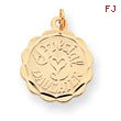 14K Gold Special Daughter Charm