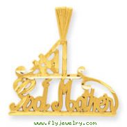 14K GoldTalking - #1 God Mother Charm