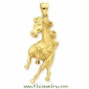 14k Horse Pendant