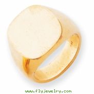 14k Men's Signet Ring