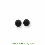 14k Onyx Bead Earrings