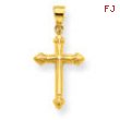 14k Passion Cross Pendant