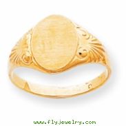 14k Signet Ring