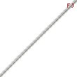 14K White Gold 2.2mm Cable Chain