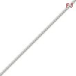 14K White Gold 2mm Cable Chain