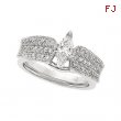 14K White Gold Bridal Enhancer