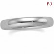 14K White Gold Comfort Fit Band