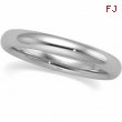 14K White Gold Comfort Fit Band