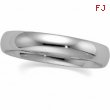 14K White Gold Heavy Comfort Fit Band