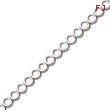 14K White Gold Holds Up To 24 2.75mm Stones Add-A-Diamond Tennis Bracelet Mounting