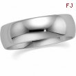 14K White Gold Light Comfort Fit Band