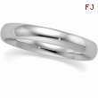 14K White Gold Light Comfort Fit Band