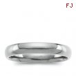 14K White Gold Light Comfort Fit Band