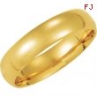 14K X1 White 05.00 MM Light Comfort Fit Band