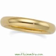 14K Yellow 04.00 MM Heavy Comfort Fit Band