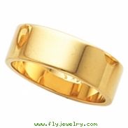 14K Yellow 06.00 MM Flat Band