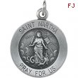 14K Yellow 12.00 MM St. Martha Medal