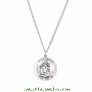 14K Yellow 15.00 MM St. Joseph Medal