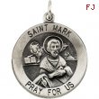 14K Yellow 15.00 MM St. Mark Medal