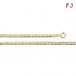 14K Yellow 16 INCH Anchor Chain